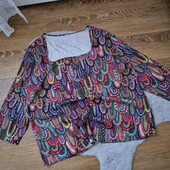 Оригінальна, красива блуза, батал, ідеал ❤️