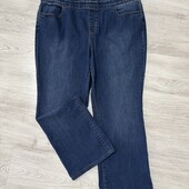 Стильні джинси з еластичним поясом від d&co, розмір 2XL. Нові. 81% бавовна.