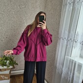 Шикарний світшот на флісі батал, Оверсайс ✨