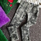 Новые джинсы в стиле тай -дай