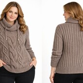 Классный шерстяной свитер на р 48-50. В новом состоянии!