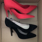 Lady Marcia та Страдіваріус Замшеві шкіряні туфлі