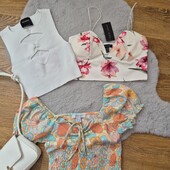 Брендові топи нові і як нові 3шт в лоті, красота!!! М❤️