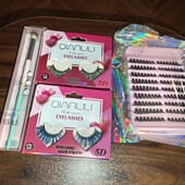 Накладні вії+ пензлик для очей