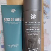 Набір для чоловіків bois de sauge гель піна для гоління Ів роше