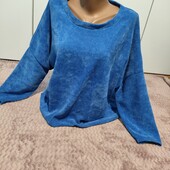 Кофта удовжина с коротким рукавом