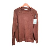 Мягенький качественный свитер, джемпер , n.every day, р. tu, наш 48-54, терракотовый