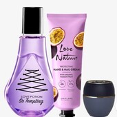 Purple Set, Парфумований спрей , крем для рук, пом’якшувальний засіб
