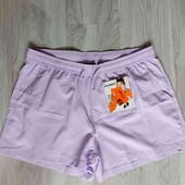 Crivit брендовые новые спортивные лёгкие шорты цвет сиреневый размер евро 44/ 46