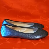 Туфли женские р 42, домашние, расшити пайетками, новие