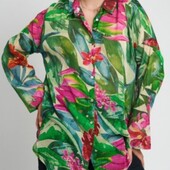 Яскрава прінтована оверсайз сорочка