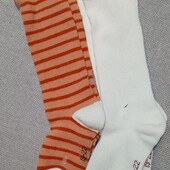 Лот 2 пари. Шкарпетки з біо-бавовни Tchibo(Німеччина) розмір 19-22