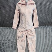 Плюшевый слип/кигуруми" Единорог" на девочку, р.140-146