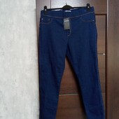 Новые брендовые коттоновые джеггинсы р.14-16.