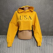 Женский топ/худи/оверсайз с капюшоном, р.XS/S