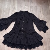 One Luxy shop красивезна сукня з воланами та мереживом