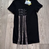 Нова подовжена футболка з камінням