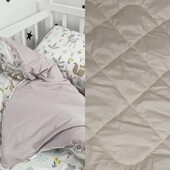 Ковдра дитяча + підковдра та наволочка сатиньин 100*140