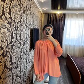 Яскрава вільна літня блузка розмір XL/XXL