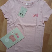 Футболка для дівчинки 134/140 100% бавовна
