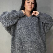 Трендовий светр в стилі Zara від F&F, оверсайз, розмір L.