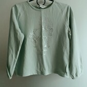 Свитшот плотный трикотаж двунитка,новый 6-8 лет