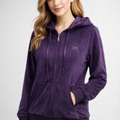 ♕ Якісна жіноча велюрова кофта від Tchibo (Німеччина) розмір наш 44-46(36/38 євро)