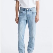 Джинсы Zara прямого кроя р L