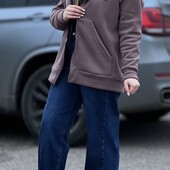 Тепла флісова кофта на блискавці