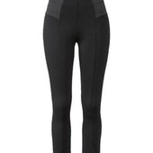 Легінси фірмові чорні