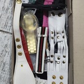 Большой лот всевозможных ремешков. В лоте все.