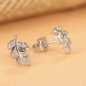 Срібні сережки гілочки 925