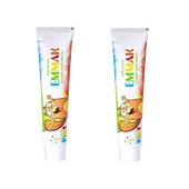 Зубна паста для дітей зі смаком полуниці Emmak 75 ml