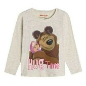 Реглан для дівчинки Cool Club Masha and Bear 92см.