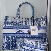Gretha Milano. Оригінал. Комплект. Нова сумка з гаманцем