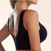 Безшовний бюстгальтер Ahh Bra чорний, розмір L, XL