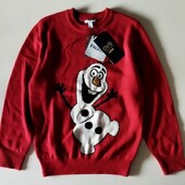 Дитяча кофтина з новорічним візерунком OVS Disney 134р.