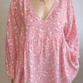 Стильна рожева блуза, XL XXL