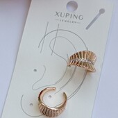 Очаровательные каффы с фианитами. Позолота 585 пробы 18К.