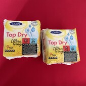 Гігієнічні прокладки Carin Top Dry 0% perfume 5 крапель,
