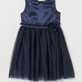 Святкова гарнюща сукня з блистками H&M р. 134 на 8-9 р