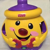Музыкальный горшочек сортер Fisher-Price Волшебный горшочек. Полный комплект.