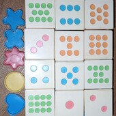 Кубики-сортер пазл Red box, игрушка 11 шт.
