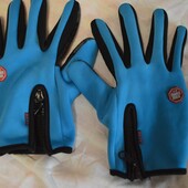 Спортивні рукавички з блискавкою та функцією сенсорного екрану Jinbosen Windstopper Призначення: вел