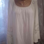 Розпродаж!!! Фірмова трикотажна блузочка,розмір L/XL