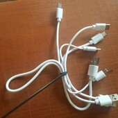 Компактні зарядні кабелі usb-Type-C однім лотом