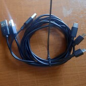 Зарядні кабелі usb-microusb (1м) однім лотом