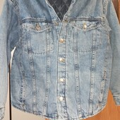 Куртка джинсова утеплена від Zara,10 років