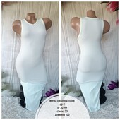 Сукня рифлена,"мятного кольору "