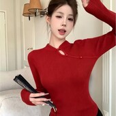 Эффектная, стильная кофточка, джемпер, 100% вискоза, р. Asian one size, наш 40-44, красный
